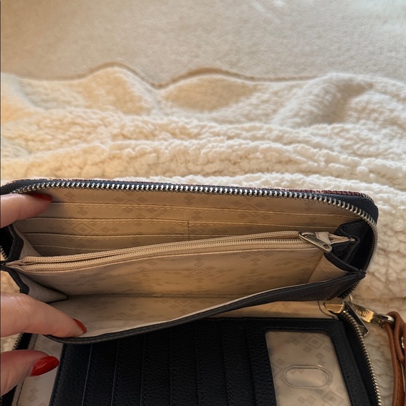 Plaid Wristlet Wallet - Picture 4 of 6